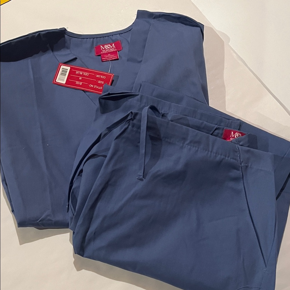 Smart Scrubs Classic Blue Top
